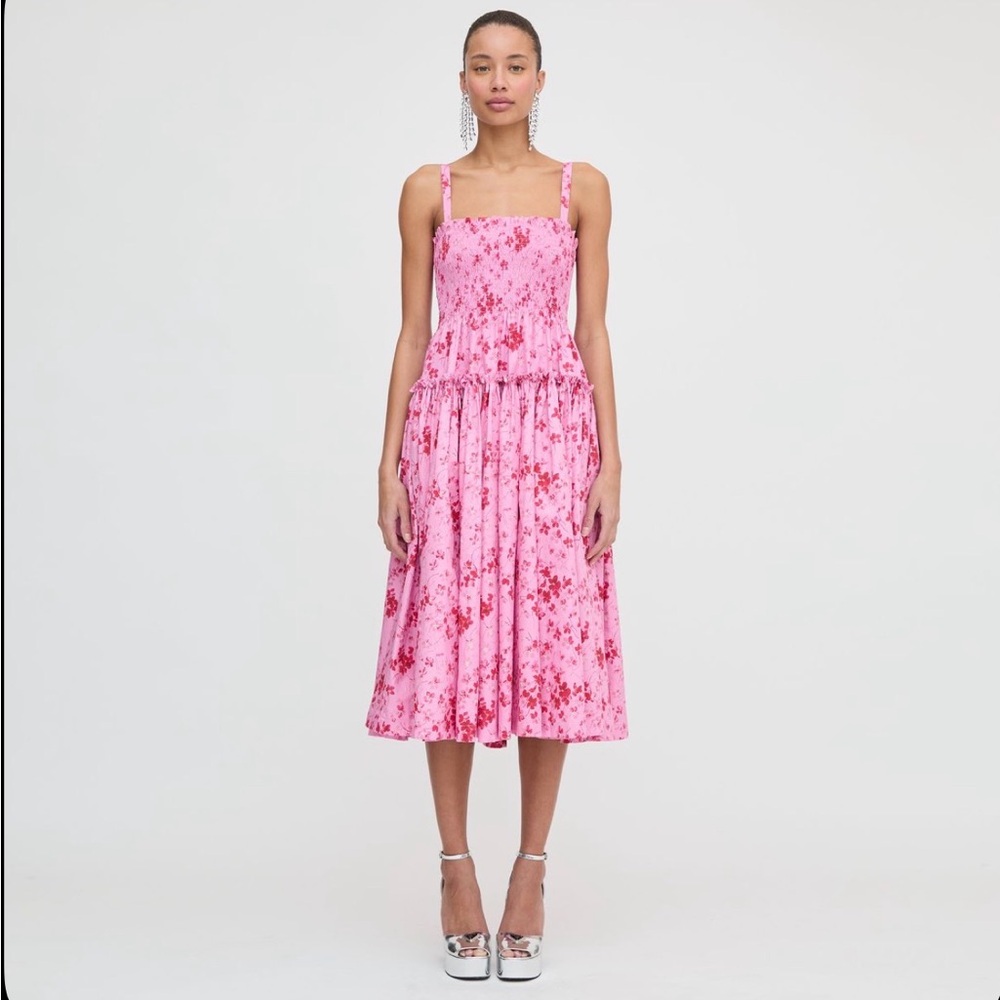 NWT Hill House Seraphina Midi Nap Dress